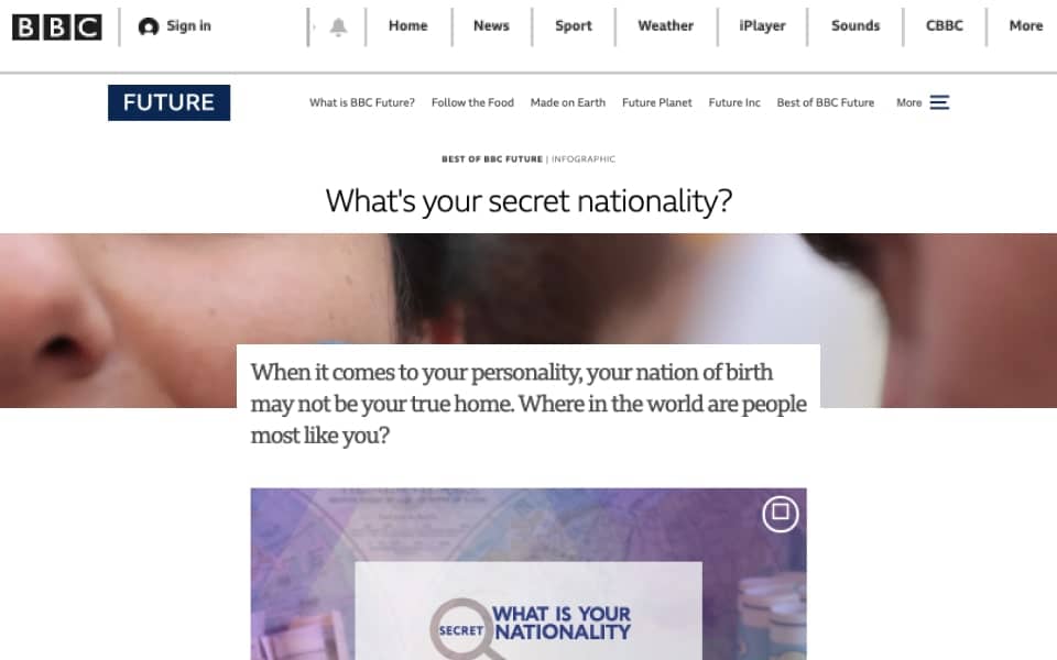 BBC secret nationality coverage