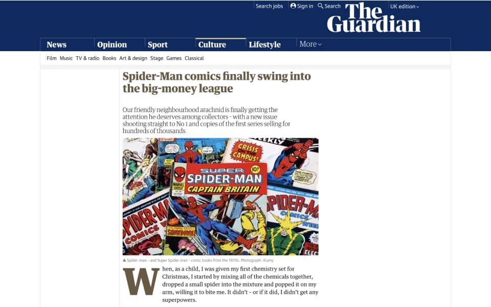 the guardian coining it in coverage